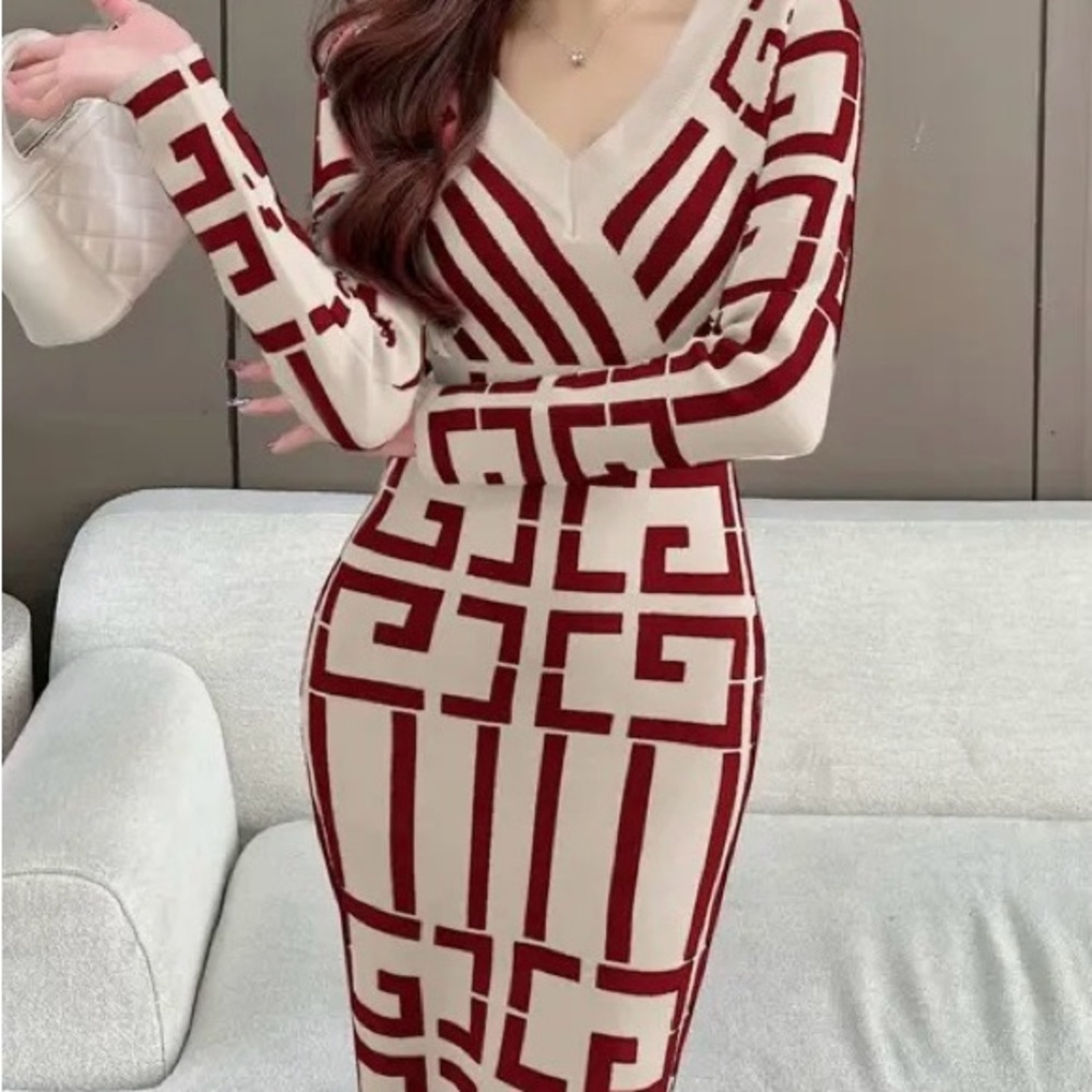 Jacquard dress size XS